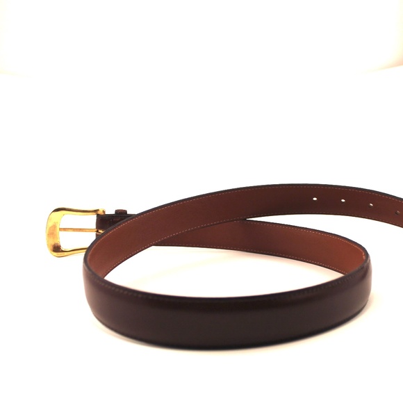 Men's Split Cowhide Lined Belt - Picture 1 of 5